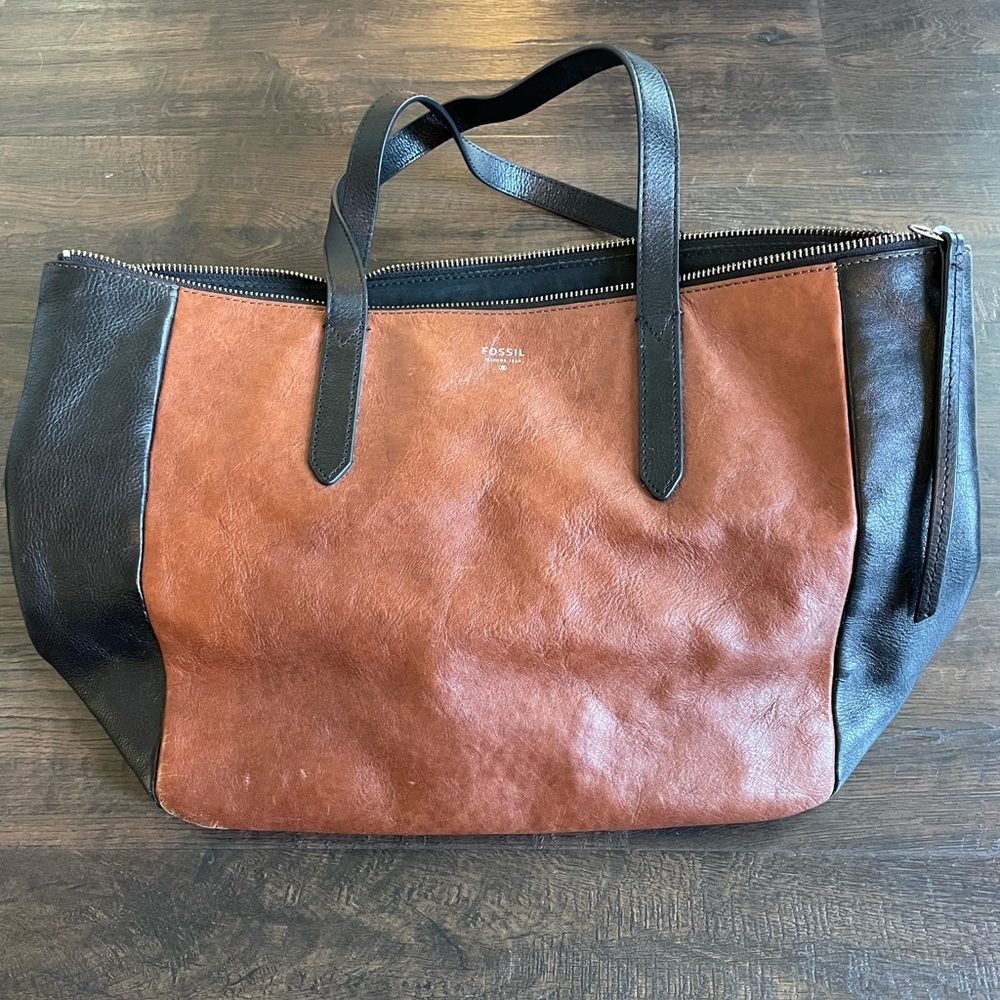 Fossil Leather Bag